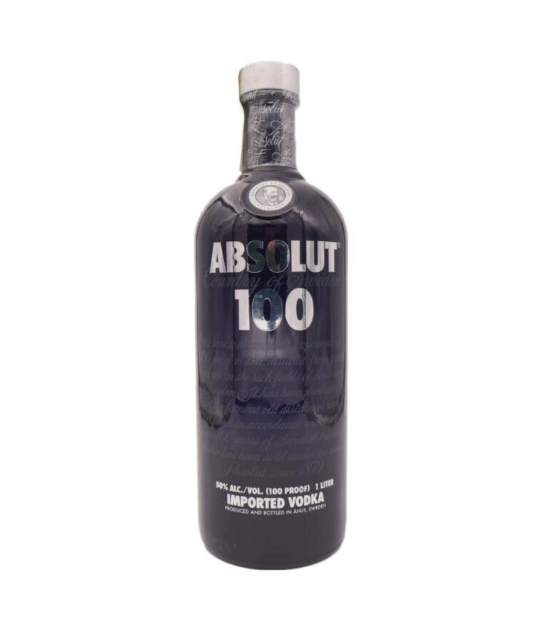 Absolut 100's Black 0.7l